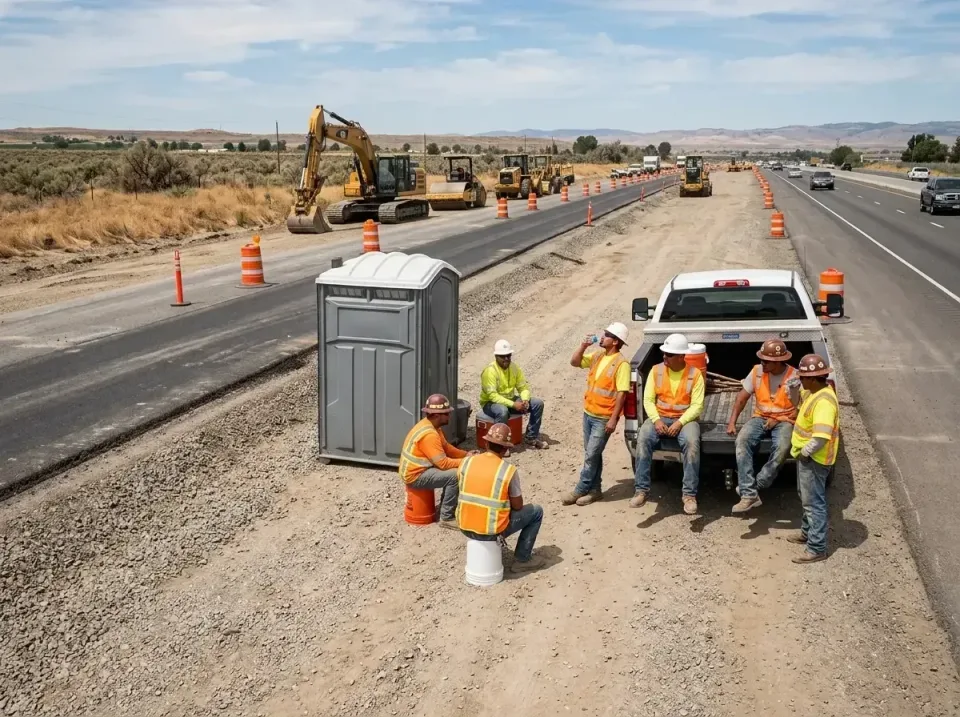 highway-road-construction-crew-007 — frequently asked questions, Porta Potty and Restroom Rentals in Titusville, FL